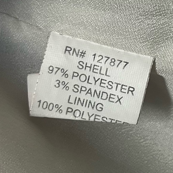 Ovi Womens Long Sleeve Blazer Floral Blue Green Business Professional Office MED - Picture 6 of 6